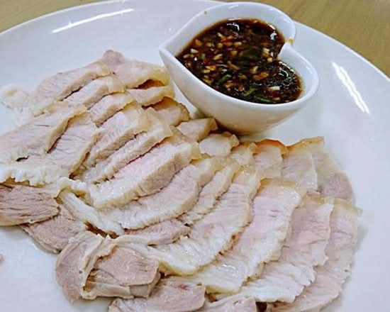 Pork Belly with Garlic Sauce 蒜泥白肉
